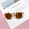 Cute eyewear glasses kids Sunglasses parent child frosted glasses 1-8 year old baby decorative trendy kids Sunglasses