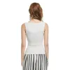 Kvinntankar Camis 2023 Summer Sexig Women T-shirt ärmlös lågskuren fast väst bomull Slim Camisole Fashion Shirt Bekväma vilda tankar 230224