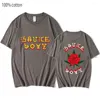 メンズTシャツEladio Carrion Sauce BoyzTシャツモナルカコットンアニメカジュアルカワイイマンガTシャツ漫画服女性ストリートウェアメンティー