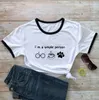 Women's T Shirts I'm A Simple Person Woman Tshirt Summer Short Sleeve Tee Top Female T-shirts Casual