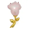 30 pollici decorazione foglio di alluminio fiore rosa palloncino rose a forma di matrimonio compleanno palloncino bar decorazioni per feste fiori palloncini BH8319 TQQ