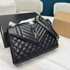Femme Enveloppe Sacs designer sac luxe épaule chaîne sac Vague Motif En Cuir petit fourre-tout sacs à main mode Lettres 5A Qualité
