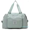 Duffel Bags Bolsa dobr￡vel de ombro dobr￡vel de grande capacidade seca e molhada Separa￧￣o esportiva Travel port￡til Travel Light Carry Luggage 33