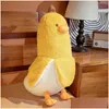 Poupées En Peluche 50 / 70Cm Creative Banane Canard Jouets Oreiller Doux Coton Dessin Animé Slee Maison Canapé Lit Décoration Fille Cadeaux Drop Delivery Dhh7Y