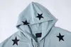 Damen Hoodies Sweatshirts Vintage Sweatshirt Damen Casual Star Print Design Zip Hoodie Hip Hop Loose Harajuku Punk Gothic Style Y2k Top 230224