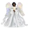 Decorazioni natalizie Rustic Angel Top Top Statue Decoration di Nail Topper Props Regalo Figurina