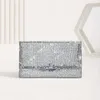 2023 Top -Quality -Frauen Abendbeutel Bankett Full Side Clutch Tasche Dinner -Kettenbeutel Bling Geldbeutel Drop Versand 230224