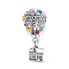 Pandora lucioles Suspension S925 argent griffe impression hibou charme convient pour Bracelet bricolage bijoux de mode