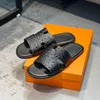 Tasarımcı H Terlik Erkekler Sandalet Slayt Moda Deri Flip Flop Yaz Plaj Düz Slaytlar Ile Kutu Boyutu 39-45