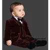 Roupas Stelan Anak Laki-Laki Beludru 3 Pong Celana Blazer Rompi formal Jaket Anak-Anak Tuksedo