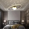 Kolye lambaları yemek odası için modern ışıklar yatak odası restoran dekor el altın led asma lamba fikstürü dislokasyon top abajur