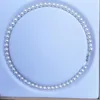 Catene in vendita 6.5-7.5mm Rotonde Perle d'acqua dolce bianche naturali Collane per donne Regali di compleanno raffinati