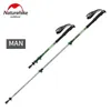 Trekking Poles #1 Piece NatureHike Aluminium vandring Trekking Poles Camping Nordic Walking Stick Telescope Bastones Trekking Carbono Eva Foam J230224