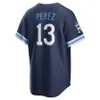 2023 S-4XL Maillots de baseball personnalisés Bobby Witt Jr.Connect Patrick Mahomes George Brett Salvador Perez MJ Melendez Whit Merrifield Royals Maillot Andrew Benintendi