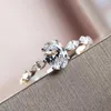 Wedding Rings ZHIXUN Dainty Women Engagement Cubic Zircon Silver Color Delicate Proposal Ring For Lover High Quality Jewelry