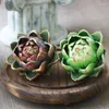 Decorative Flowers Artichoke Artificial Succulents Plastic Flower Home Decor Craft Wedding Christmas Decoration DIY Accessories