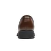 Dress Shoes Casual Men's Penny Loafers Moccasins Perforated Carved Patterns Slip-on Shoe Male Brown Formal Heren Schoenen