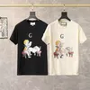 2023 Męska koszulka koszulka 3D Wysokiej jakości drukarnia Męska i damska T-shirt Szybki suszenie Anti-Binkle Klasyczne luksusowe luksus