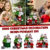 Decorazioni natalizie Decorazione dell'albero di Natale Ornamenti personalizzati Ornamento da appendere artisticoNatale