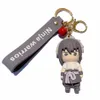 Anime Doll Keychain Toy Keyring Dolls Keychain Cartoon Exquisite Boys and Girls Bags Pendant Small Gifts