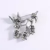 Brooches Little Fresh With Accessories Fashion Crystal Fruit Grape Brooch