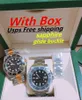 Con maschi di box guardano 41 mm meccanico 2813 ceramica automatica Bezel Sapphire Watchlo Clasp Movement Watches Blue Luminous Owatch opzionale