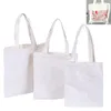 Shopping Bags Creamy White/Natural Bag Tote Harajuku Shopper Women Canvas Shoulder Female Large-capacity