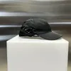 Tasarımcı Cap Balck Üçgen Takılı Şapkalar Çevre Dostu Yeniden Naylon Canvas Cappello Spor Nefes Alabilir Ayarlanabilir Boy Boylar Beyzbol Kapağı PJ033 C23
