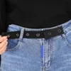 Belts 2022 Invisible for Jeans Belt Without Buckle Belts for Women Bucklefree Elastic Easy Belts Men Stretch No Hassle Belt Z0223