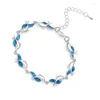 Braccialetti con ciondoli Marcatsa Stile estivo Delfino Opale di fuoco Mare per donna Bracciale animali Boha Gioielli da spiaggia Natale Bijoux Femme