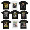 T-shirts pour hommes Rapper ASAP Rocky Graphic Aesthetics T-shirts Hip Hop Coton À Manches Courtes Lâche Casual Couple T-Shirt Harajuku Streetwear Tshirt L230224