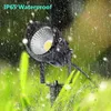 芝生ランプ12V屋外IP65アルミニウム合金防水スパイクランドスケープスポットライト照明用照明庭