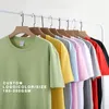 Mens TShirts Mens 100% Comb Cotton Blank Oversized T Shirt Graphic Big And Tall Custom Print High Street Mens Hip Hop Broadcloth Tshirts 230224