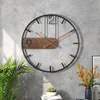 Wall Clocks Selling Wrought Iron Clock Home Living Room Bedroom Simple Creative Light Luxury Silent