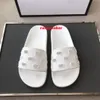 Tofflor designer män kvinnor blommor glider kvinna lägenheter plattform sandaler gummi brokad växel sula mule flip flops strand kausal skor loafers skjutreglage 0mzl