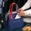 EisbeutelIsothermische Taschen Große Lunchtasche Damen Wasserdicht Prägnant Bequeme frische Kühltaschen Thermo-Frühstücks-Lebensmittelbox Tragbare Picknick-Reise WY280 230223