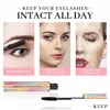 Mascara Elaimei 4d Volym Vattentät siden Curl Fiber Lash Starry Eyelash Extension Black Thick Mascaras Cosmetics Drop Delivery Heal Dhxmo