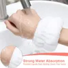 2023 NEW Wrist Spa Washband Microfiber Wrist Wash Towel Band Wristband Scrunchies for Washing Face Absorbent Wrist Sweatband for Women Prevent Liquid from Spilling