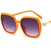 HOT Sunglasses Women Retro Square Sun Glasses Anti-UV Spectacles Oversize Frame Eyeglasses Simplity Ornamental