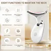 Firming Massage Device for Neck Face Double Chin Reducer Vibration Massager 3 in 1 Portable Face Massager for Skin Care Improve Firm Tightening and Smooth