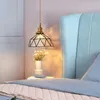 Lampy wiszące Tiffany szklane światła oświetlenia wewnętrznego wystroju domu w zawiesinie Lampa kuchenna żyrandol Sufit Oprawa zawieszenia