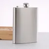 Oz Flask Lmetjma 1 4 5 6 7 8 9 10 Oz Paslanmaz Çelik Kalça Şişesi Huni Cep Kalça Şişesi Alkol Viski Vidası Kapağı KC0139