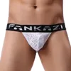 Cuecas cuecas de malha masculina de baixa cintura transparente e respirável da moda sexy meninos sexy cueca leve luz fina