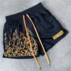 Short de base décontracté en maille respirante pour hommes, pantalon de sport, d'entraînement, de basket-ball, de course à pied, à séchage rapide, d'été