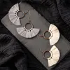 Orecchini pendenti Lampadario Vintage Nappa goccia per le donne Moda femminile 2023 Dichiarazione Etnica Boemia Accessori per gioielli Boho