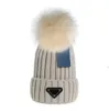 Bonnets en fausse fourrure mode dames chaud hiver casquette de badminton mode bonnet de ski tricoté