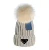 Faux p￤ls beanies mode damer varm vinter badminton m￶ssa mode stickat skidkap