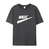 Neue mode Marke LOGO Druck Männer T shirt Männer Fitness Tops Casual Lifestyle Gym Tragen T-shirt Männlichen Lose Street Hip-Hop T-shirt