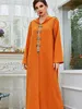 エスニック服eidムバラクドバイアバヤトルコイスラムアラビア語イスラム教徒のドレスkaftansローブジェラバフェムドレスアバヤ