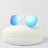 Sunglasses Round Vintage Woman Fashion Brand Designer Sun Glasses Female Retro Outdoors Travel Small Frame Metal